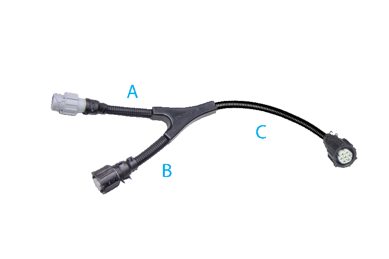 7-pin Y Extension Cable DIN 72585
