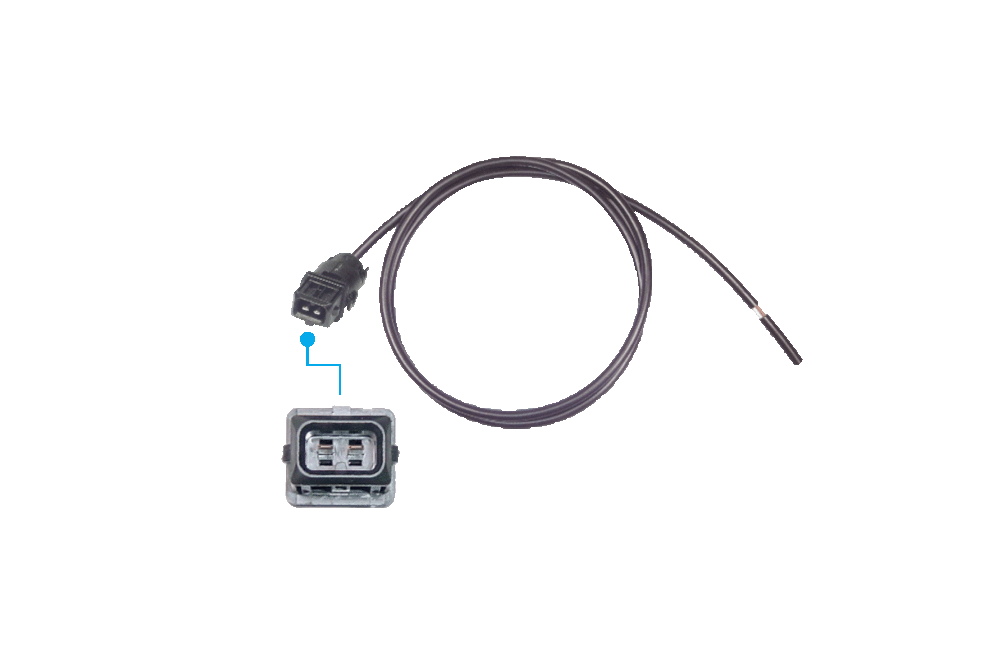 2-pin connecting cable JPT with pin housing