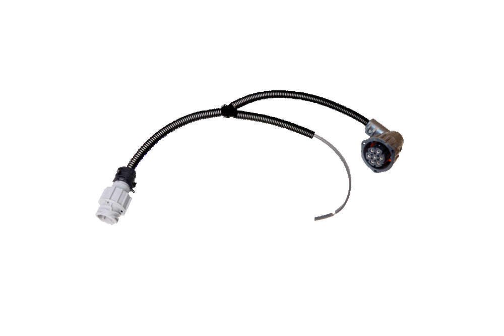 7-pin extension cable DIN 72585 TE with branch
