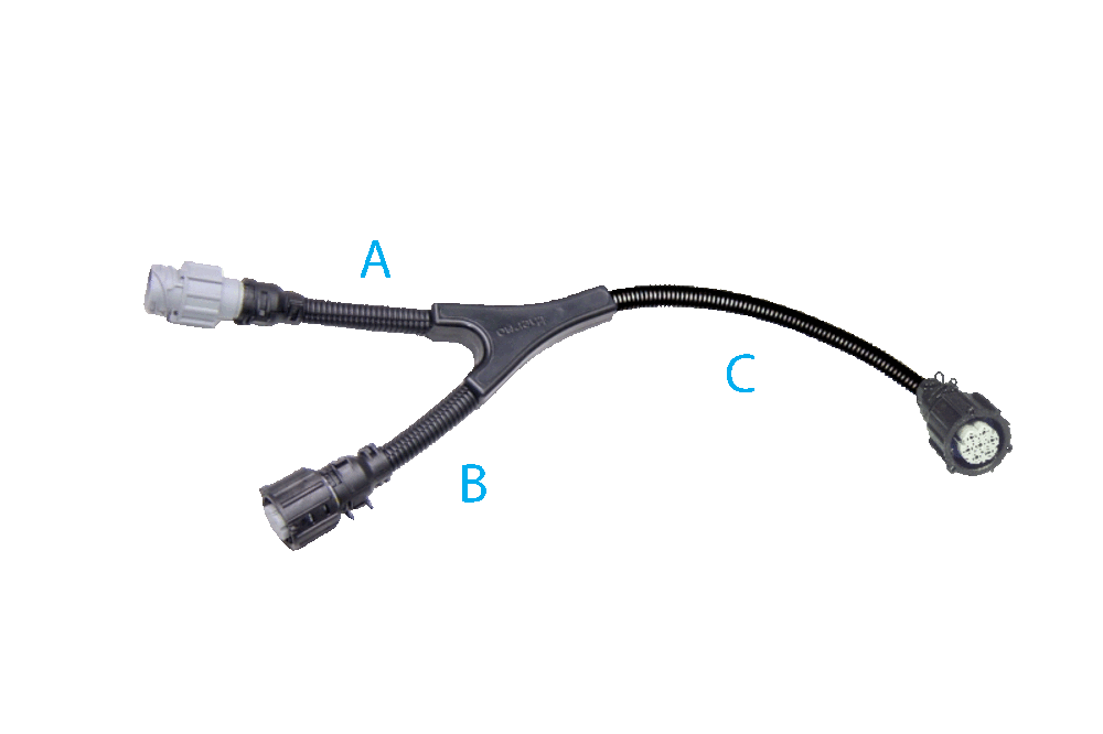 7-pin Y Extension Cable DIN 72585